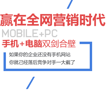 手机网站建设